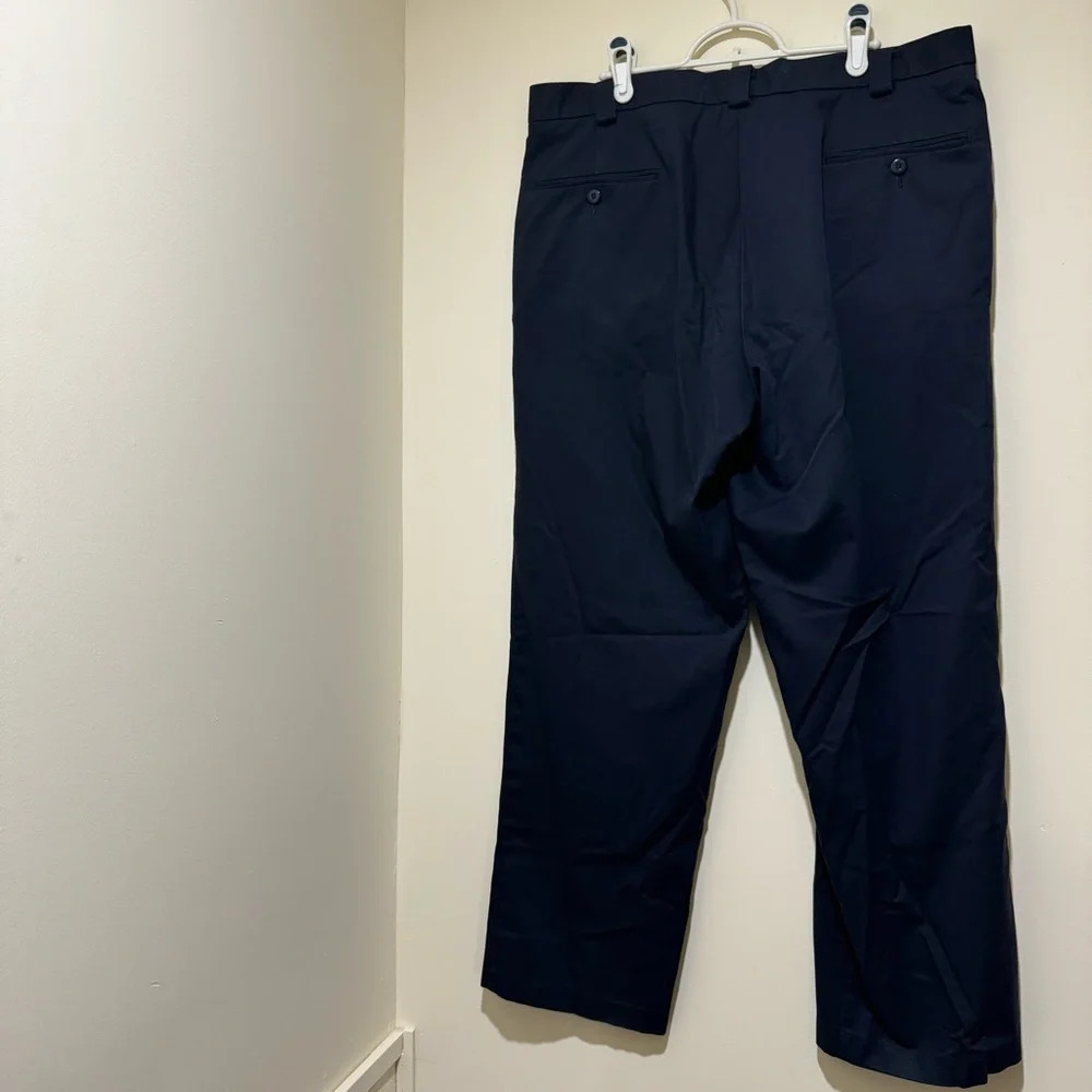 Men’s Tilley’s Brand Navy Colour Vintage 90’s Dressy Work Office Pants Size 36 - Picture 8 of 16